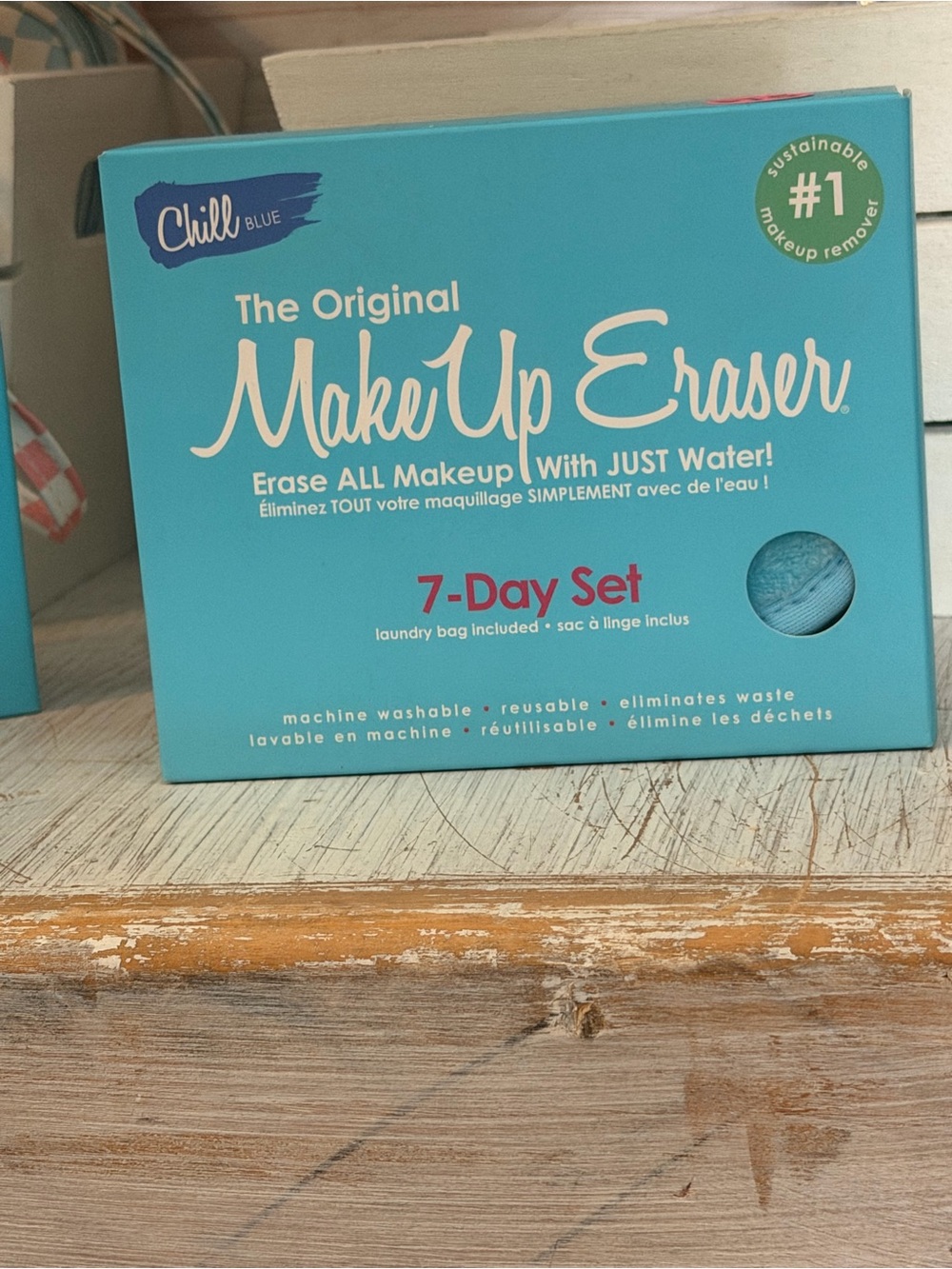 MakeUp Eraser 7-Day Set - Chill Blue